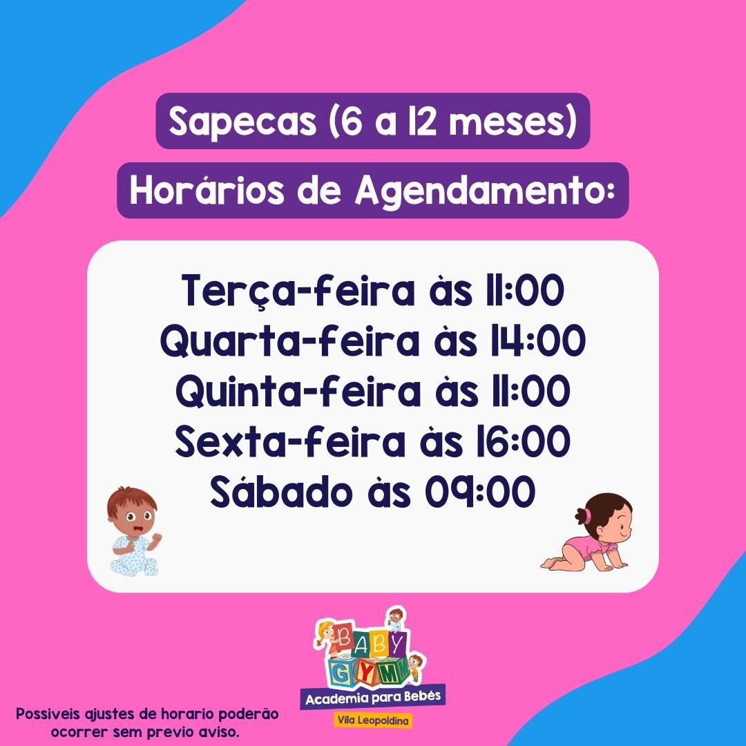 Programação semanal de atividades para desenvolvimento psicomotor, cognitivo, sensorial, social, emocionla e de comunicação. Semanas tematicas com atividades ludicas e multisensoriais. Tempo de qualidade em familia.